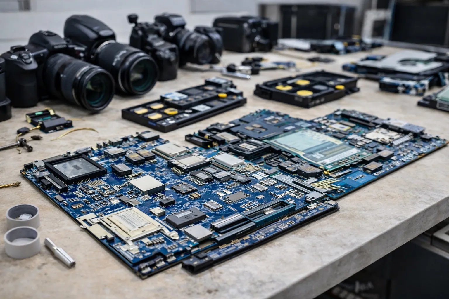 Elektron platalarni tahlil qilish va diagnostika jarayoni