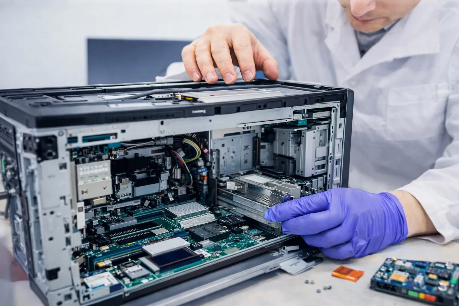 Kompyuter ichki qismlarini ta’mirlash va modernizatsiya qilish jarayoni